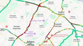Κίνηση 28/1: «Έμφραγμα» στον Κηφισό και τη Λεωφόρο Αθηνών – Καθυστερήσεις από τον Σκαραμαγκά