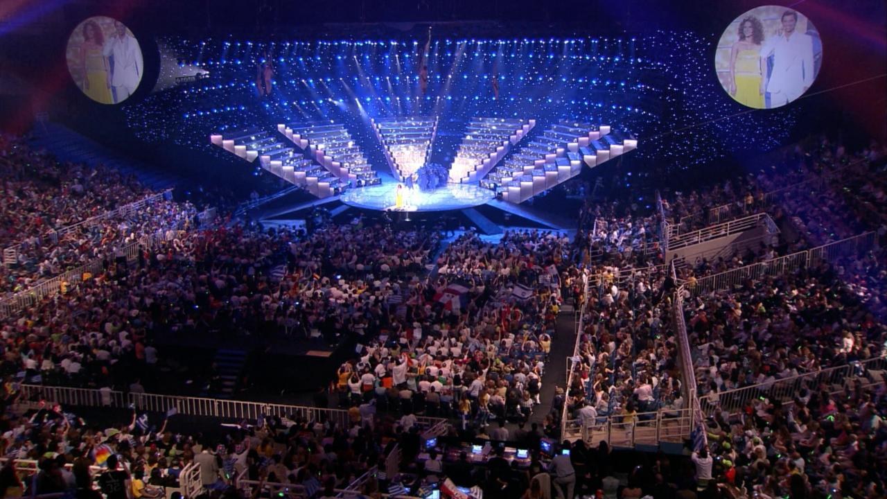 Το πλατό της Eurovision 2006 στην Ελλάδα