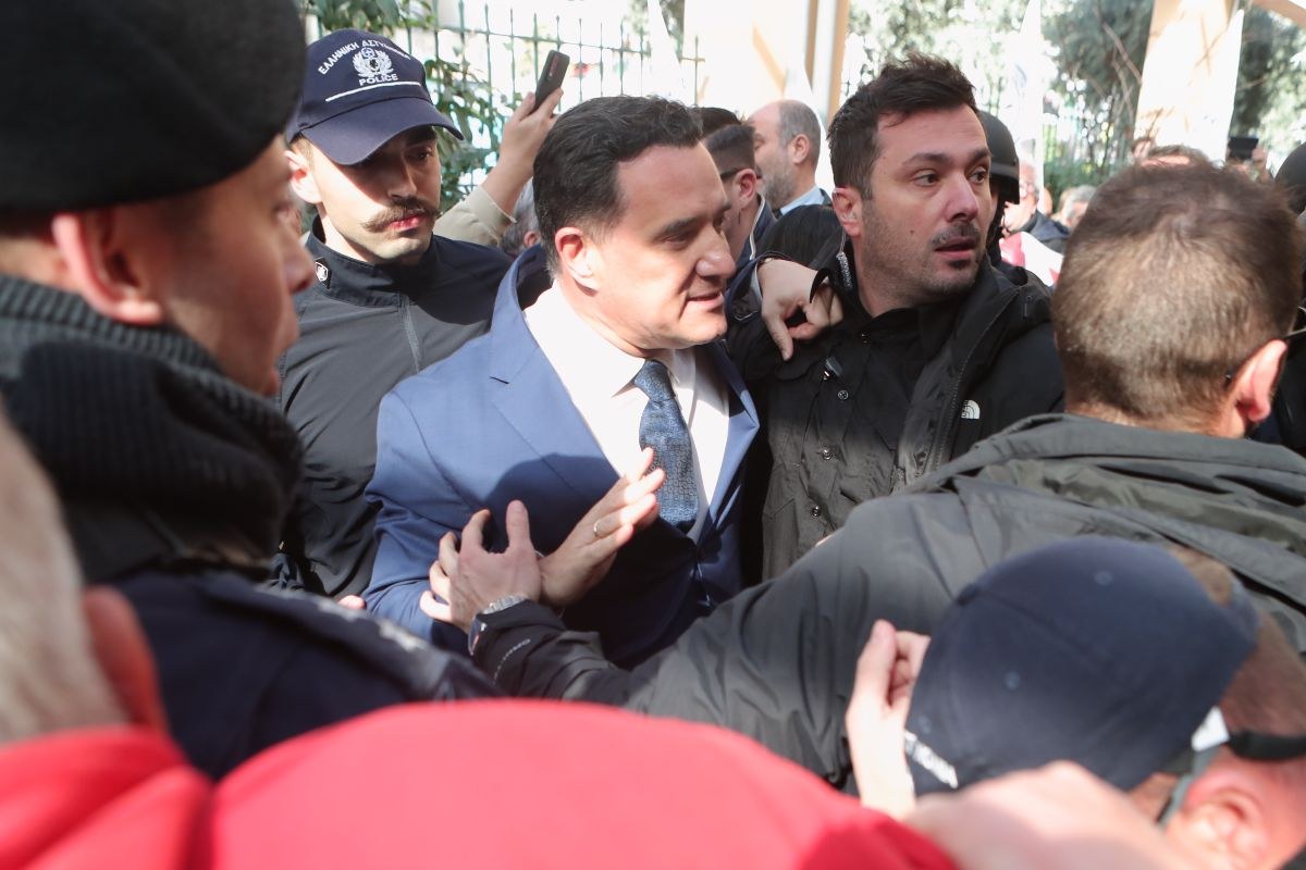 Επεισοδιακή παρουσία του υπουργού Υγείας