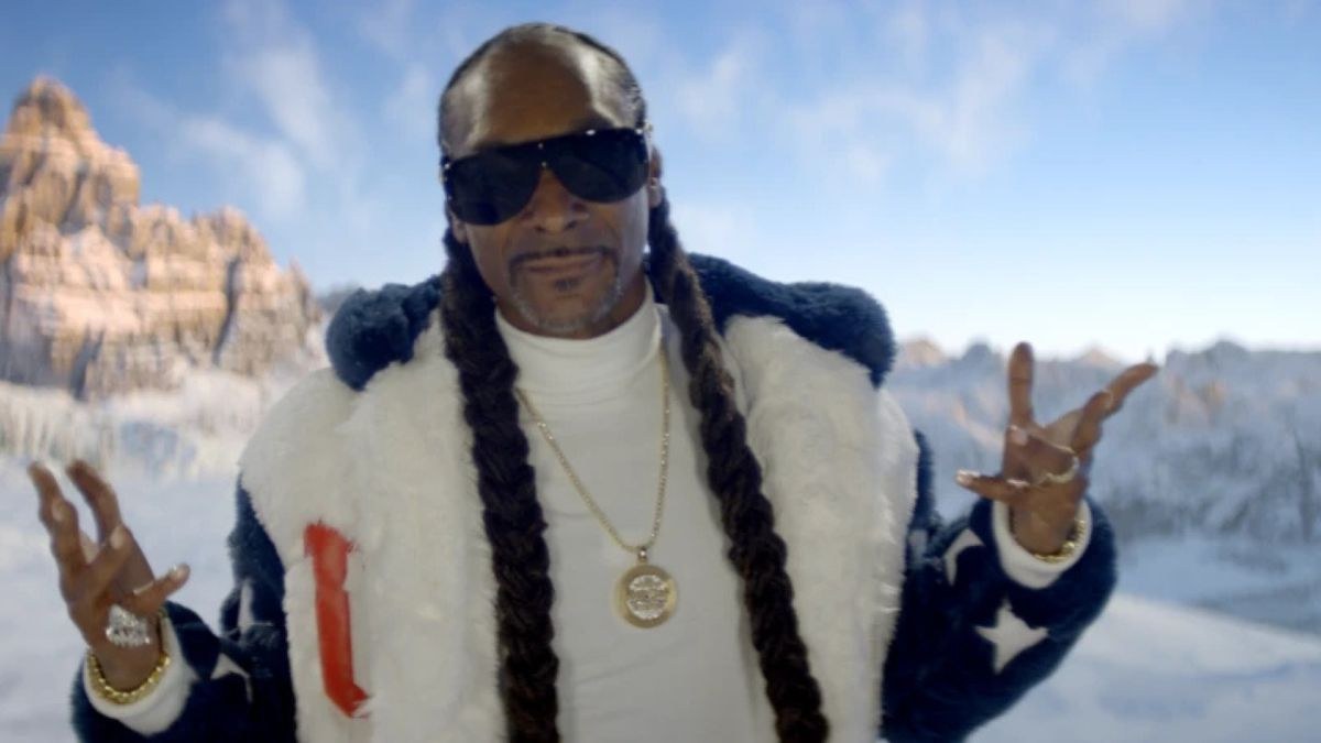 Κοντινό πλάνο του Snoop Dogg