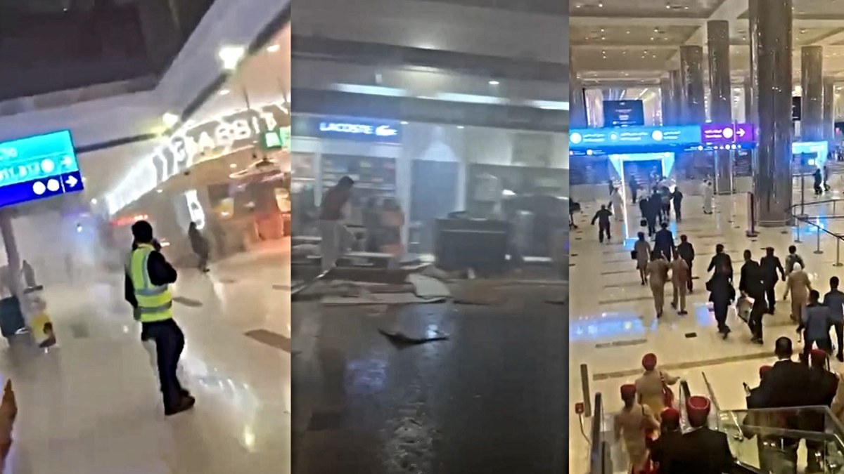 Βίντεο από το αεροδρόμιο του Ντουμπάι – Το απόλυτο χάος