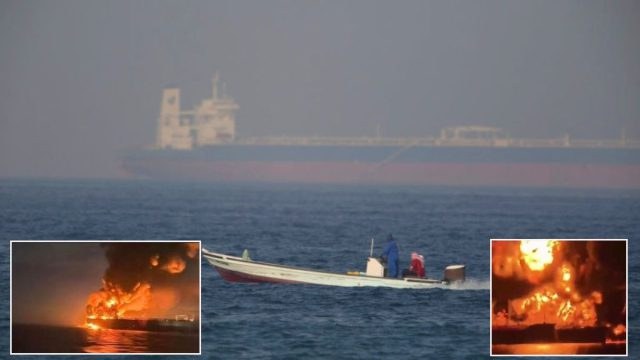 Περσικός Κόλπος: Δραματικές στιγμές στη διάσωση του πληρώματος του δεξαμενόπλοιου Zephyros μετά την επίθεση, δείτε βίντεο