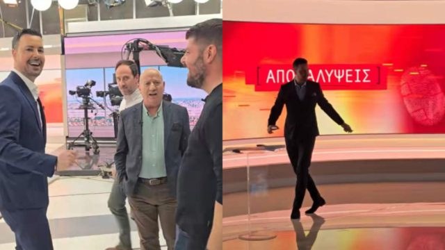 Κουσουλός και Κατερινόπουλος ακούν «ζεμπεκιές» πριν βγουν στον αέρα και ρίχνουν το… διαδίκτυο!
