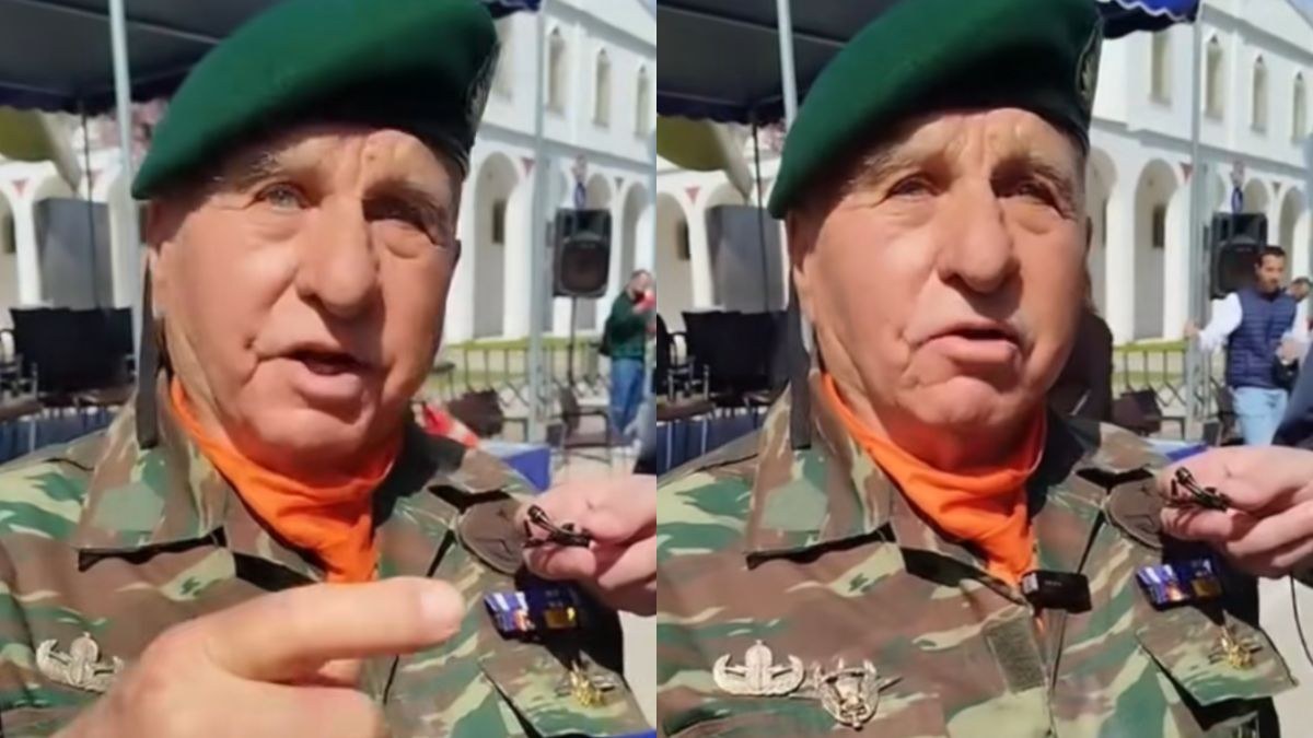 91 χρονών ντυμένος λοκατζής στην παρέλαση: «Μια φορά ΛΟΚ, για πάντα ΛΟΚ»