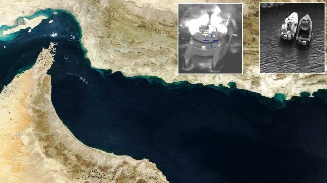 Βίντεο: Μετά την απειλή του Ιράν πως θα ναρκοθετήσει τα στενά του Ορμούζ οι Αμερικάνοι βομβάρδισαν όλα τα πλοία που βρήκανε στις ακτές