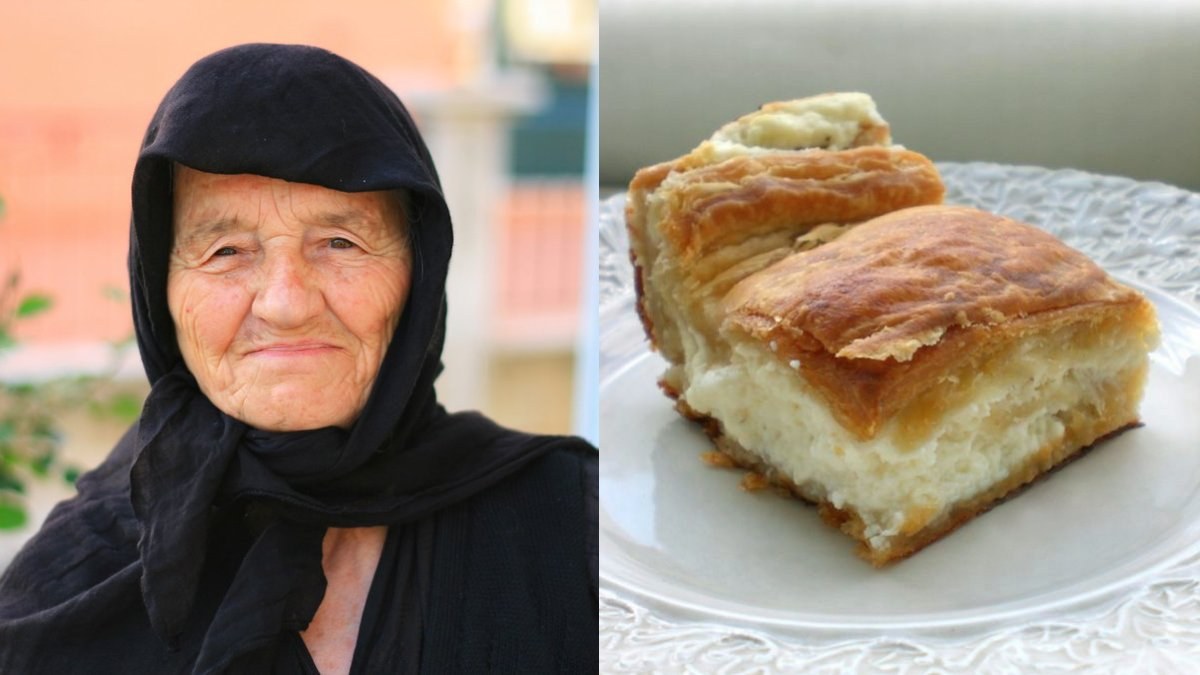 Παραδοσιακή συνταγή για τυρόπιτα της γιαγιάς