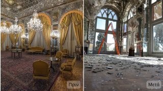 Το περίφημο παλάτι του Σάχη στην Τεχεράνη – Πώς ήταν και πώς το έκαναν οι βομβαρδισμοί