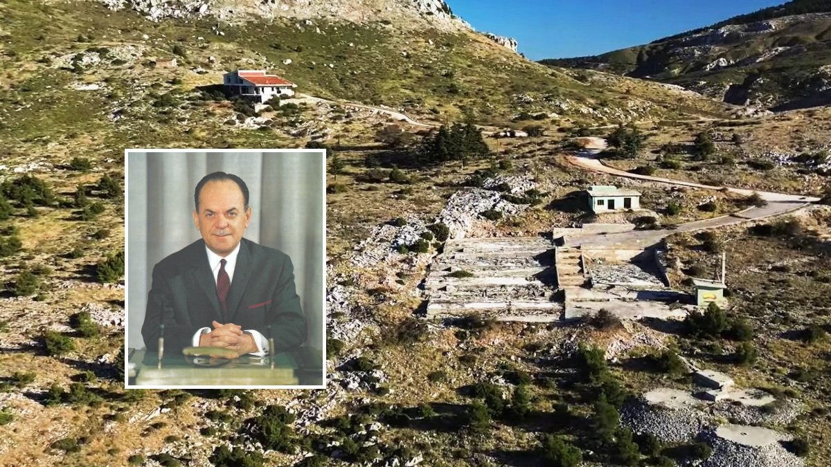 «Το ορεινό καταφύγιο της Χούντας»: Η Βίλα του Παπαδόπουλου στα 1.050 μέτρα στην Πάρνηθα προκαλεί ανατριχίλα