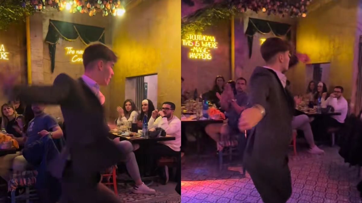 Ο θαμώνας που καθήλωσε το μαγαζί με το ζεϊμπέκικό του