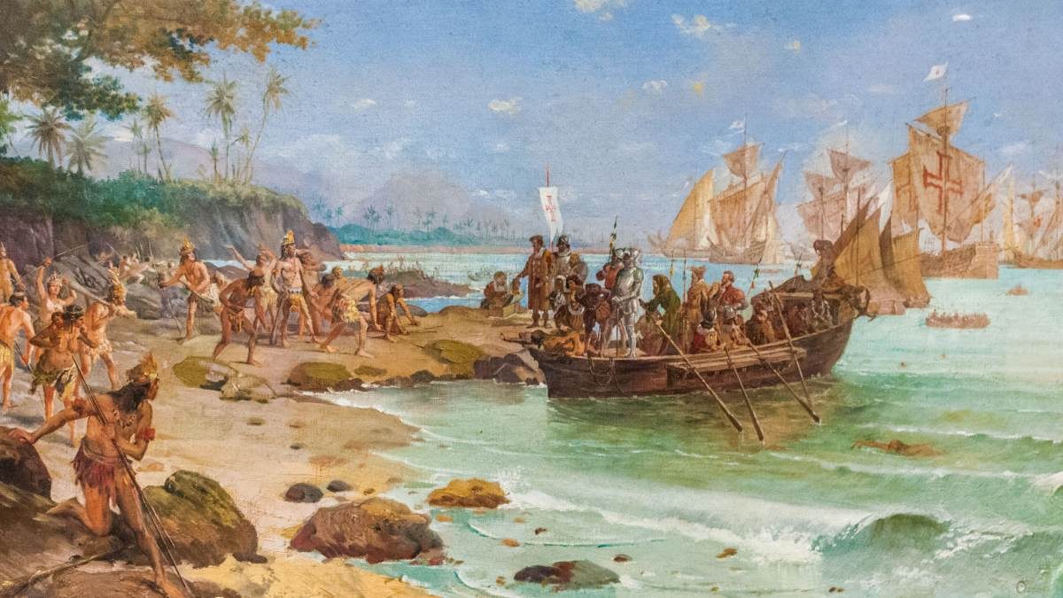 Ο στόλος του Καμπράλ βρέθηκε μπροστά σε μια νέα ήπειρο
