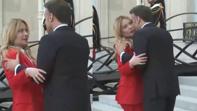 Απίθανο βίντεο με Μακρόν και Μελόνι! Εντελώς διαχυτική και λίγα λέμε…. Έρχονται χαστούκια από την Μπριζίτ
