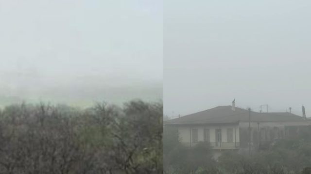 Μοναδικές εικόνες από την Σπάρτη: Πυκνή ομίχλη κάλυψε ολόκληρο τον Ταΰγετο (βίντεο)