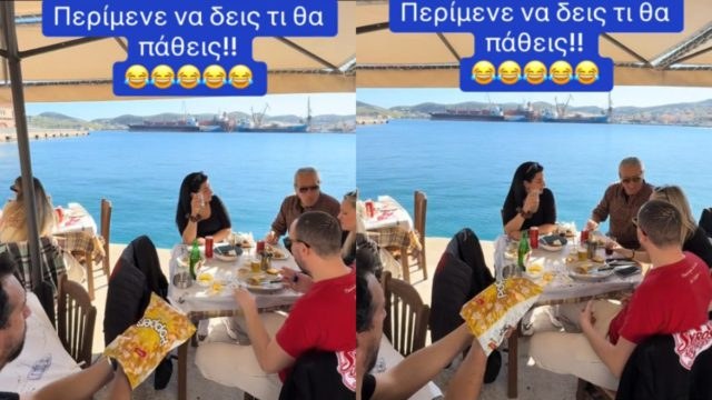 Απίθανη πλάκα νεαρού στην Σύρο με νεροπίστολο (video)