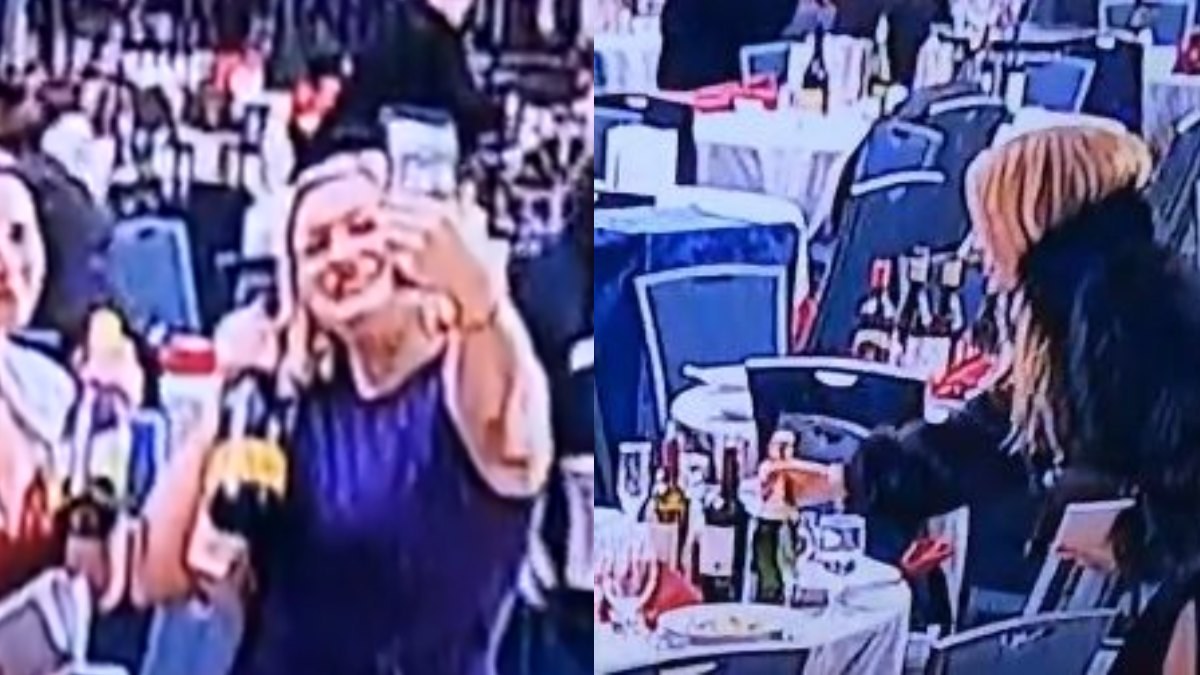 Πυροβολισμοί σε δείπνο του Τραμπ: Κάποιοι άρπαξαν μπουκάλια κρασί, κάποιοι συνέχισαν να τρώνε – Viral βίντεο από τις αντιδράσεις των καλεσμένων