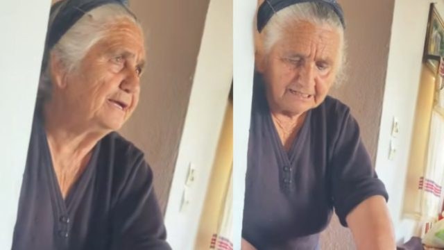 Viral η γιαγιά στο χωριό που προσπαθεί να σβήσει του εγγονού το τατουάζ με το σφουγγαράκι για τα πιάτα