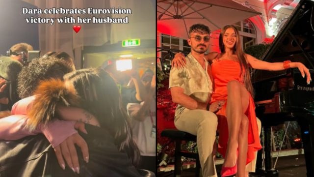 DARA: Ποιος είναι ο σύζυγος της νικήτριας της Eurovision 2026 – Το παθιασμένο φιλί μετά τον θρίαμβο