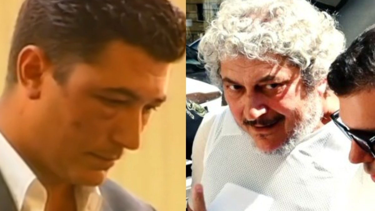 Ο καταζητούμενος Τζέιμς Δαλαμάγκα οδηγείται κάτω από δρακόντεια μέτρα ασφαλείας ενώπιον των δικαστικών αρχών.