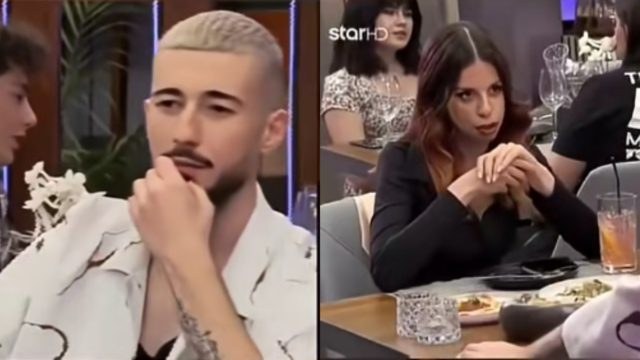 First Dates: Πήγε να βρει τον έρωτα αλλά μόλις το ραντεβού της της είπε πως είναι Αλβανός «κοκκάλωσε» 