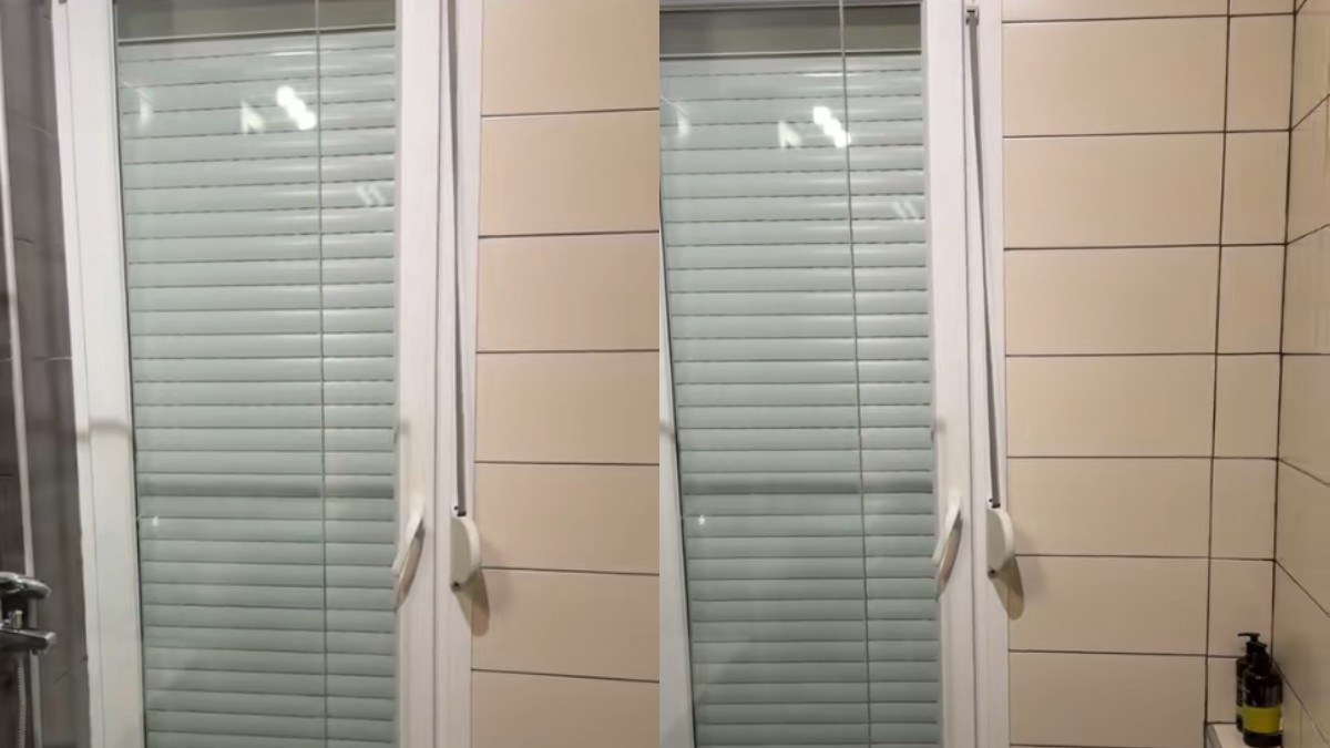 Αν είναι δυνατόν! Έχτισαν την μπαλκονόπορτα του σπιτιού ακριβώς στην… ντουζιέρα του σπιτιού!