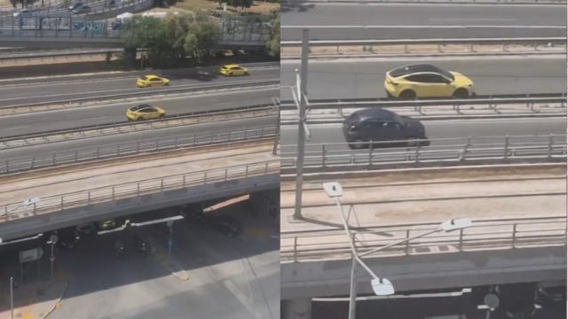 Τραγικός ταξιτζής κάνει όπισθεν στην παραλιακή γιατί έχασε την έξοδο! 