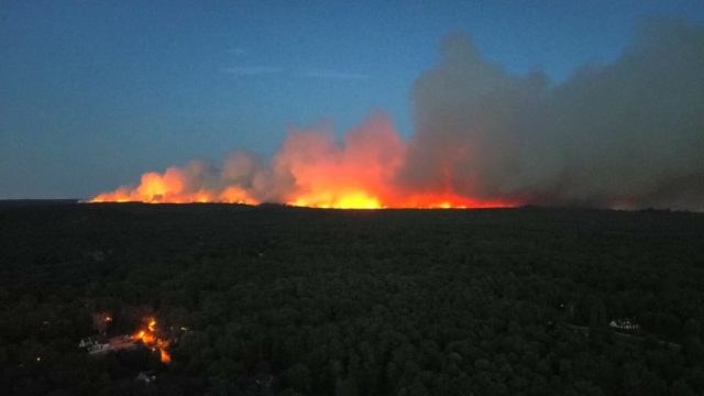 Πύρινος εφιάλτης στη Γαλλία: Ανεξέλεγκτη η πυρκαγιά στο ιστορικό δάσος του Φοντενεμπλό – Κάηκαν πάνω από 10.000 στρέμματα