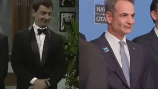 Κι όμως δεν είναι τρολ: Ο Μητσοτάκης κάνει κινήσεις… Mr Bean κατά την Σύνοδο του ΝΑΤΟ στην Άγκυρα