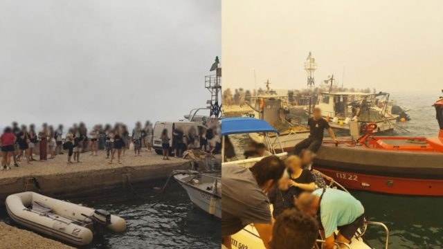 Εφιαλτικές εικόνες στη Βοιωτία: Κάτοικοι εγκαταλείπουν τα σπίτια τους μέσα σε πυκνούς καπνούς – Δεκάδες αναζητούν σωτηρία