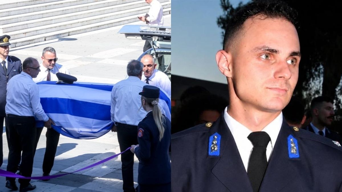 Κλίμα οδύνης στην κηδεία του Κωνσταντίνου Λαιμοδέτη