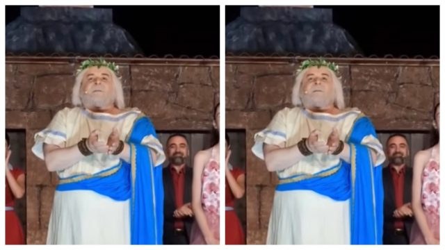 Κόλαση με Μάρκο Σεφερλή και θεατή που έκανε το λάθος να φύγει από την παράσταση 