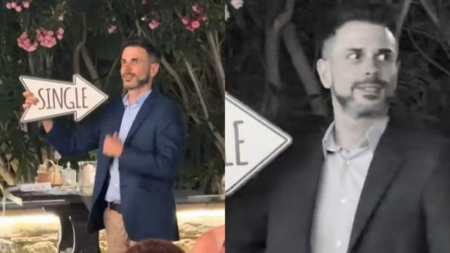 Απελπισμένος καλεσμένος σε γάμο ψάχνει γυναίκα και το δείχνει με τον πιο επικό τρόπο 