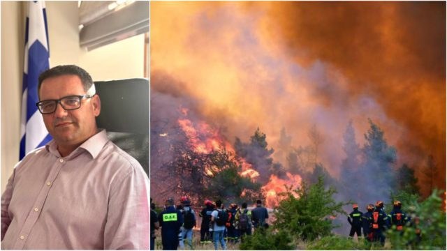 Μεγάλη φωτιά στη Βοιωτία: Ποιος είναι ο δήμαρχος που μπήκε στο μικροσκόπιο