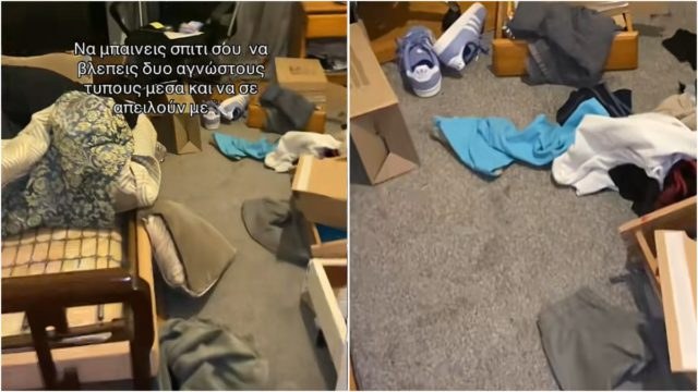 Απίστευτες εικόνες: Έλειψε 15 λεπτά από το σπίτι του και του το έκαναν «καλοκαιρινό»!