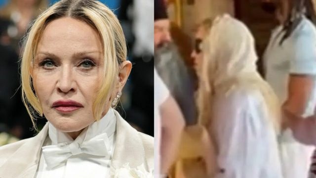 Η Μαντόνα στα Μετέωρα: Έμεινε για 3 ώρες – Εικόνες και βίντεο από την επίσκεψή της στη Μονή Βαρλαάμ