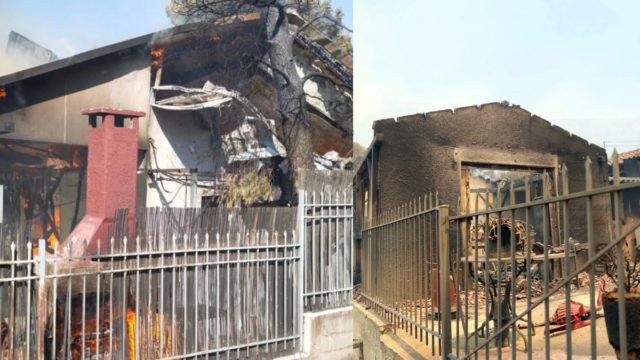Απόγνωση κατοίκων στο Πόρτο Γερμενό: «Κάηκαν σπίτια μεροκαματιάρηδων, όλα έγιναν στάχτη»