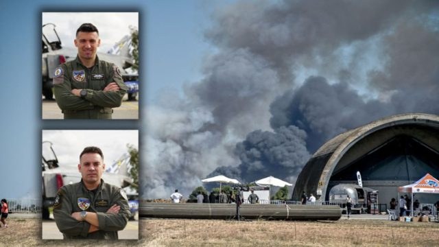 Τανάγρα: Την Πέμπτη οι κηδείες των δύο αδικοχαμένων πιλότων του Phantom