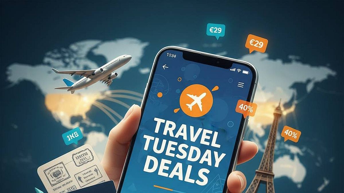 Έρχεται η Travel Tuesday 2026: Τρομερές εκπτώσεις έως 60% σε αεροπορικά, ξενοδοχεία και πακέτα διακοπών