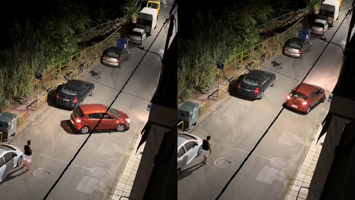 Πάρκαρε παράλληλα από θέση πάρκινγκ στο δρόμο και έγινε viral!