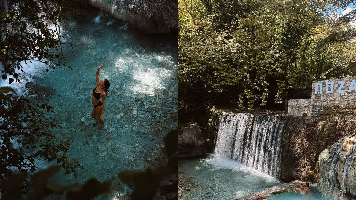 Η Κλέλια Ανδριολάτου συνεχίζει το καλοκαίρι της – Βουτιές στα Πόζαρ