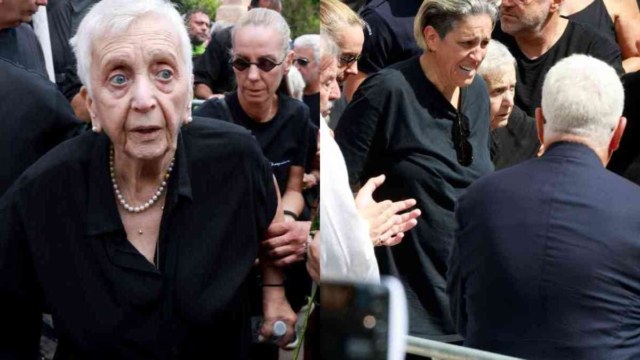 Γιώργος Μαζωνάκης: Ράγισαν καρδιές στην κηδεία – Με κλάματα οι γονείς και οι αδερφές του (Εικόνες)