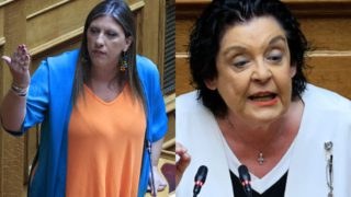 Χαμός στη Βουλή πριν την ψηφοφορία: «Είστε ένας τραμπούκος» είπε η Κωνσταντοπούλου, «άντε από εκεί» φώναζε η Κανέλλη