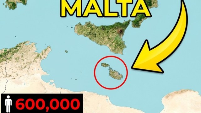 Γιατί 600.000 άνθρωποι ζουν στη Μάλτα, έναν βράχο χωρίς πόρους