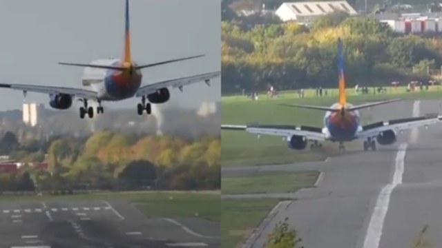 Boeing 737: Δραματική προσγείωση στο Μπέρμιγχαμ – Το αεροπλάνο βγήκε από τον διάδρομο (Video)