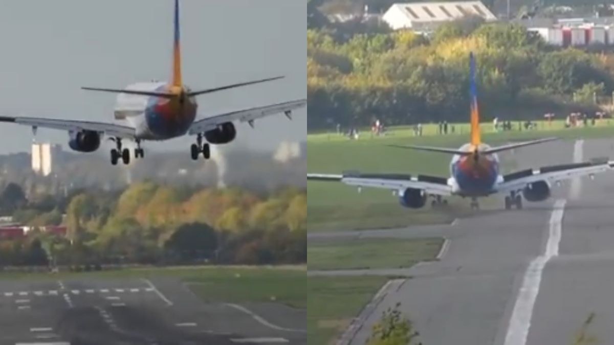 Boeing 737: Δραματική προσγείωση στο Μπέρμιγχαμ – Το αεροπλάνο βγήκε από τον διάδρομο (Video)
