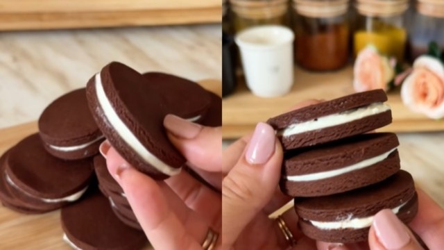 Σπιτικά μπισκότα τύπου Oreo χωρίς ζάχαρη: Εύκολη συνταγή με μέλι και κρεμώδη γέμιση