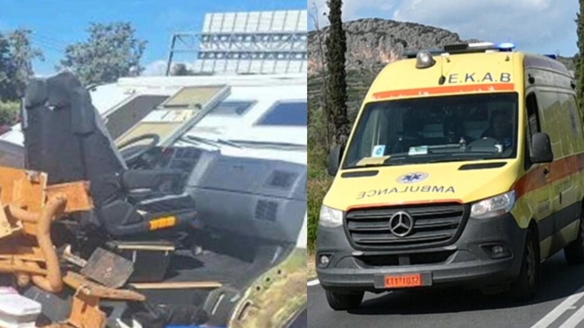 Σοκαριστικό τροχαίο με τροχόσπιτο στην Αθηνών – Λαμίας: Άγιο είχαν 10χρονο κοριτσάκι και οι γονείς του – Δείτε φωτογραφίες