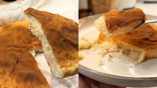 Γαλατόπιτα χωρίς φύλλο με πορτοκάλι και κανέλα – Μόλις 180 θερμίδες ανά μερίδα