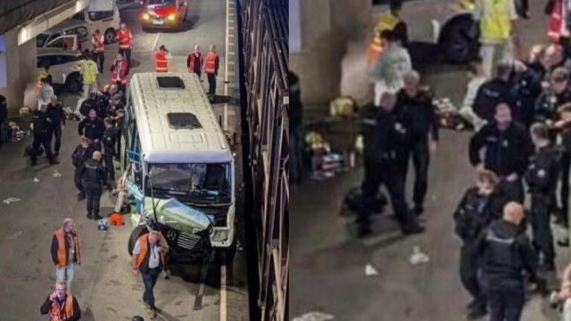 Γαλλία: Σύγκρουση τρένου με αναποδογυρισμένο λεωφορείο – Τουλάχιστον 19 τραυματίες