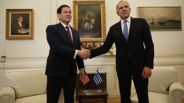 Ο Μάρκο Ρούμπιο στην Αθήνα: Συναντήθηκε με τον Γεραπετρίτη – Οι συμφωνίες που βρίσκονται στο τραπέζι και η «καυτή» ατζέντα
