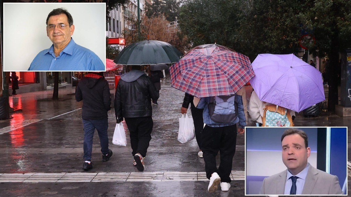 Καιρός: Επικαιροποιήθηκε το έκτακτο δελτίο της ΕΜΥ – Πότε θα «ανοίξουν οι ουρανοί» στην Αττική, τι λένε Κολυδάς και Μαρουσάκης