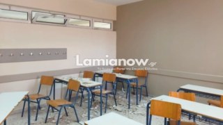 Λαμία: Έπεσε το ταβάνι την ώρα του μαθήματος – Στο νοσοκομείο τέσσερις μαθητές! (Φωτογραφίες)